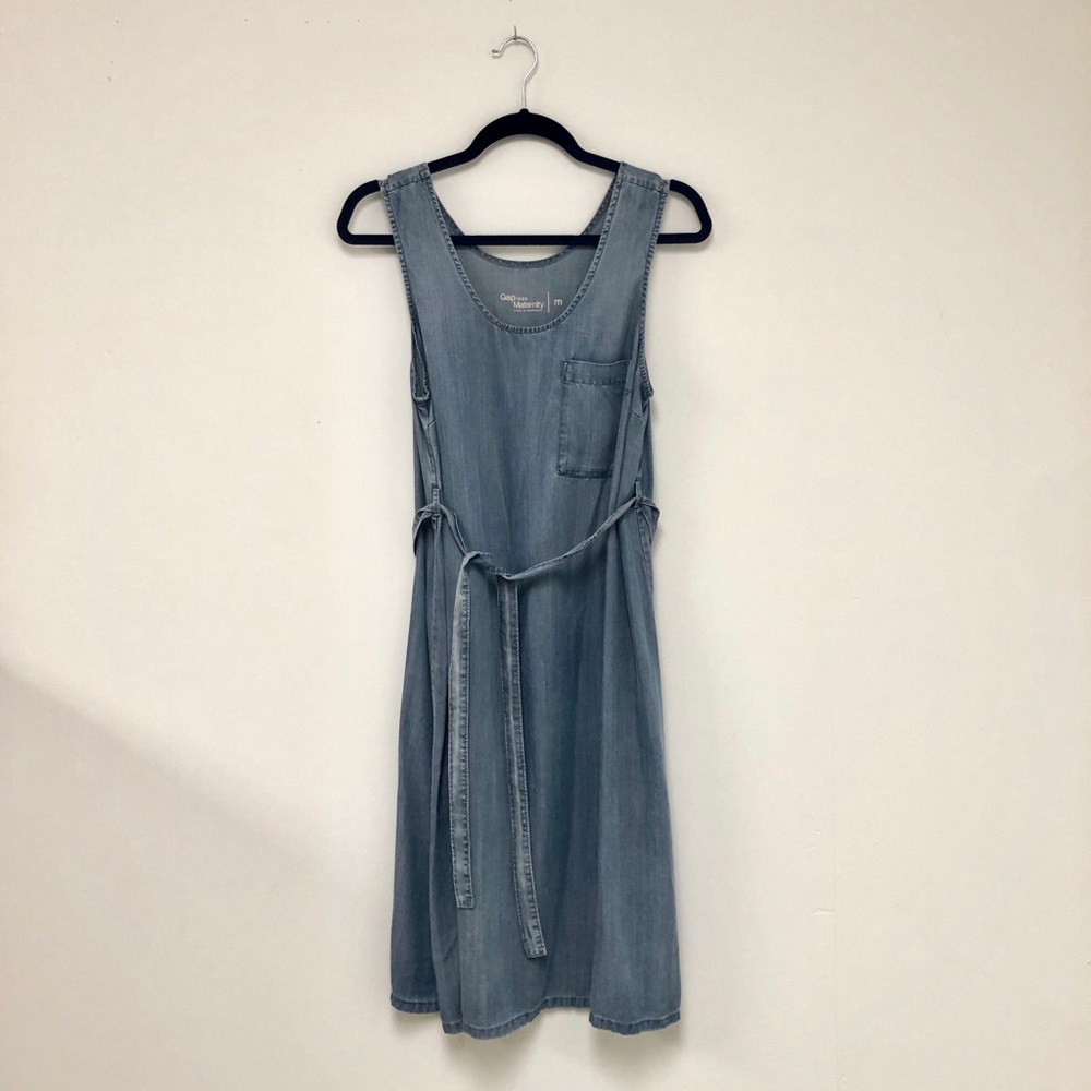 GAP Maternity chambray dress